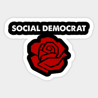 Social Democrat Sticker